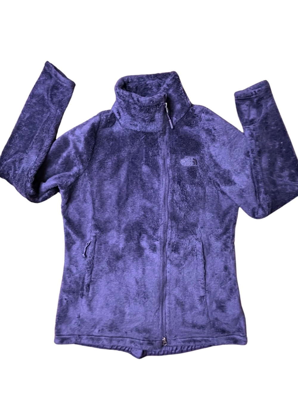 The North Face Women’s Fleece Jacket Purple Plush Full Zip Medium